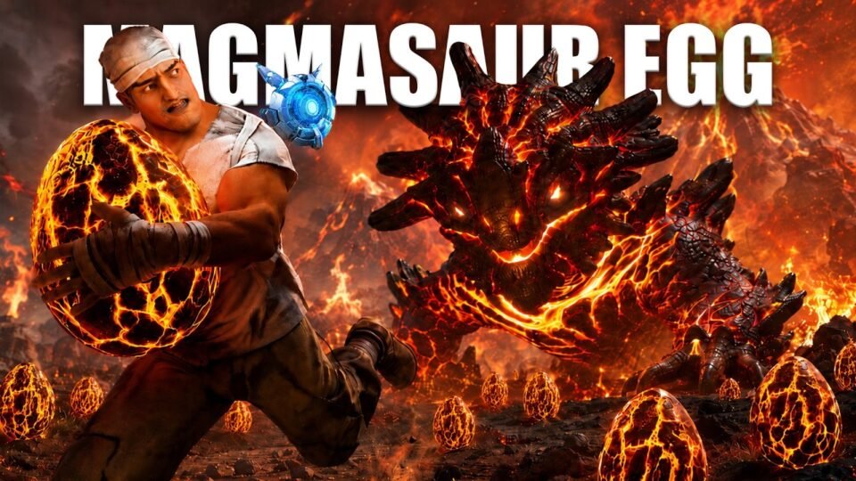 Cách Lấy Trứng Magmasaur